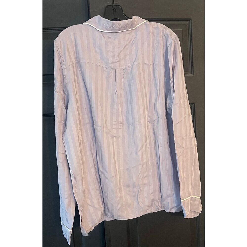 PJ Salvage Women's Sunday Sateen Long Sleeve Top Size XL - Picture 4 of 7